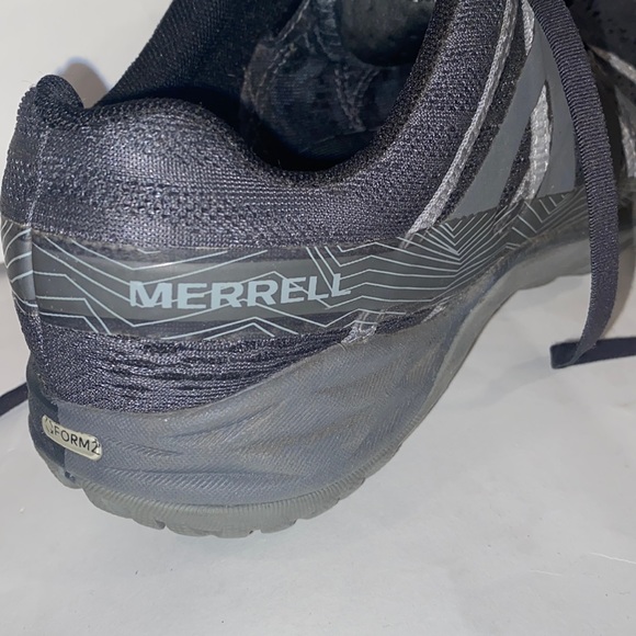 MERRELL SNEAKER Gray Lace Up Running Walking J46574 Women size: 7.5 - Picture 6 of 14